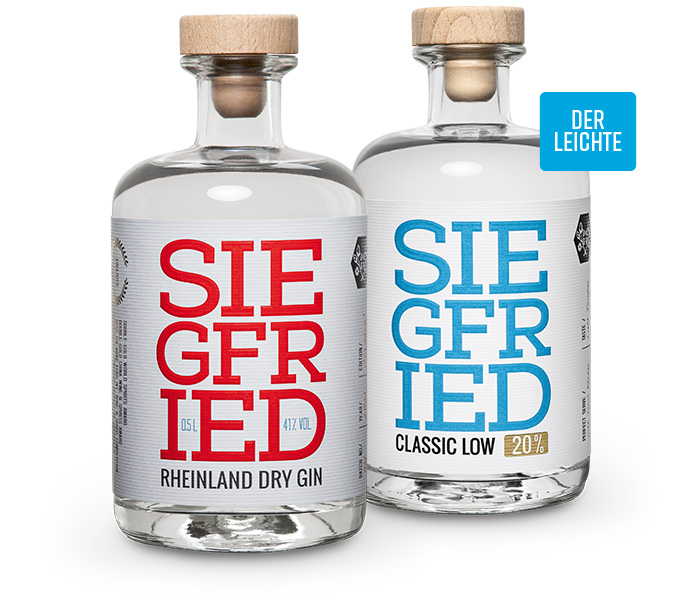 Siegfried Gin - Say Drink to hello - Siegfried different